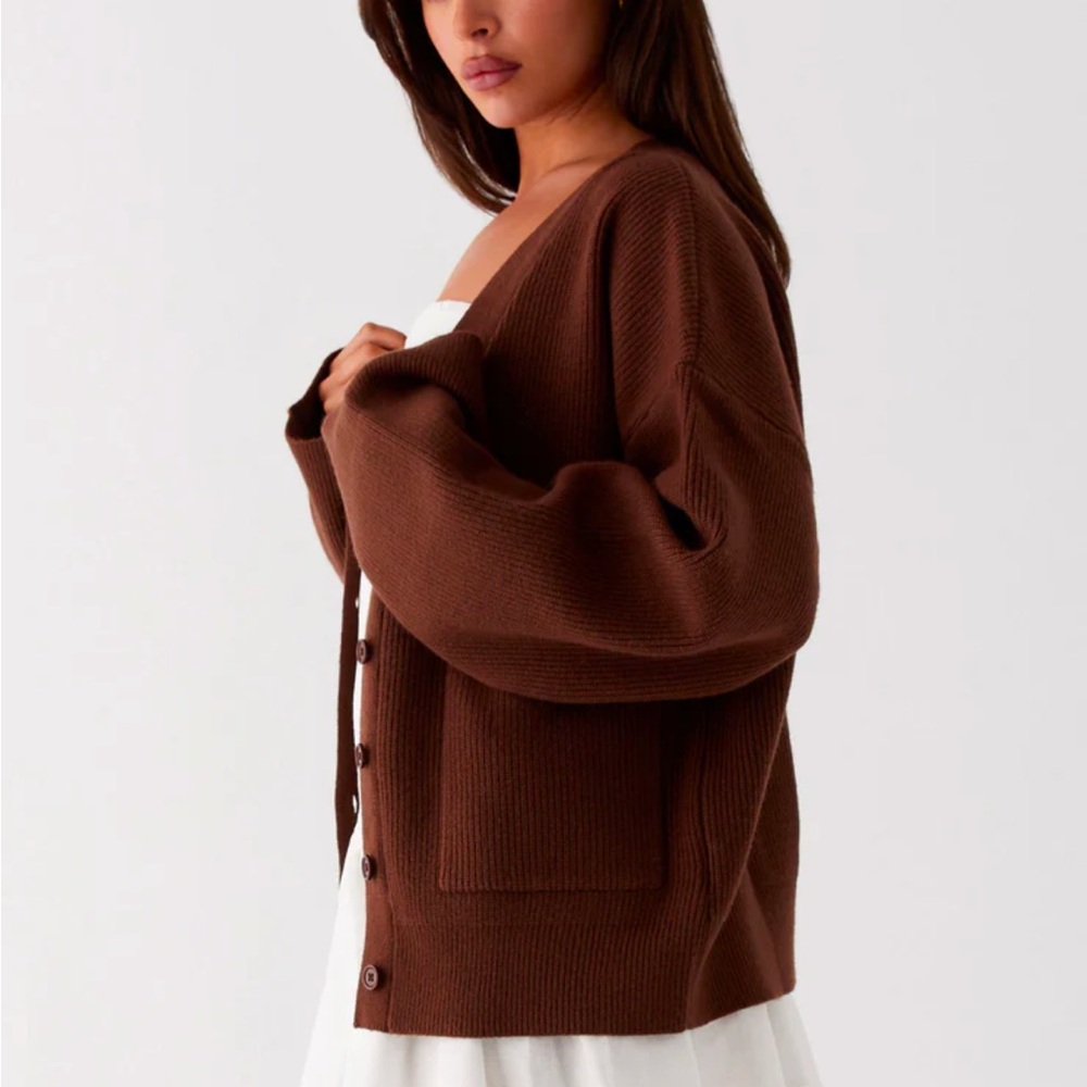 Pepper Mayo - brown cardigan